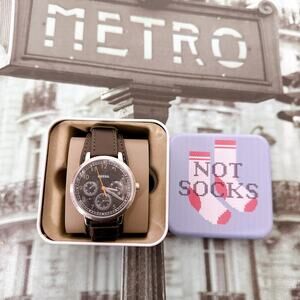 Fossil BQ2636 Airlift Multifunction Analog Black Dial Men's Watch